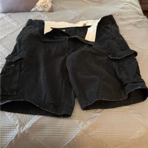 Big Men's Black Cargo Shorts Sz 50